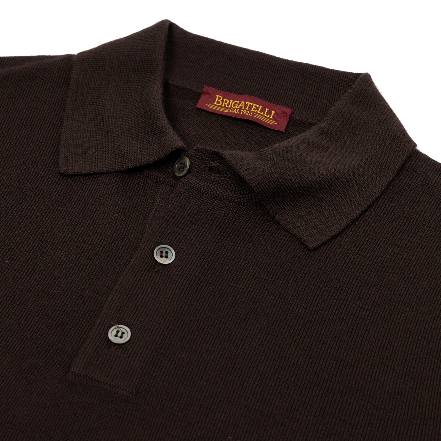 Brigatelli dal 1922 per Michael Jondral: Strickpolo aus feinster Merinowolle - 12 Gauge Merino Extrafine